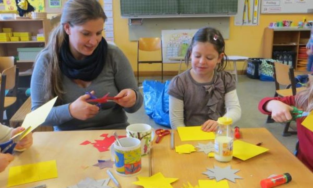 Basteltag der 2b